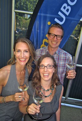 Wine experts Michaela Morris, James Nevison, and Lindsay Kelm fronted Wines of B.C. and alumni UBC's summer sippers soiree for recent grads.