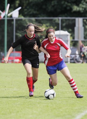 The Provincial Girls Soccer Championships held at Inter River Park.
U15 Gold Medalists- West Vancouver Spuraways