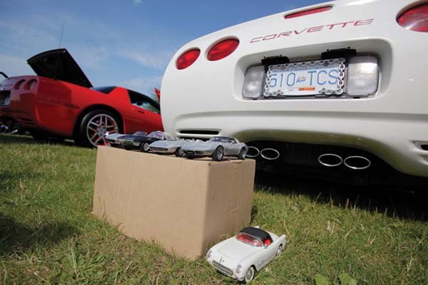 BC Corvette Club showcased a 60 year range of Corvettes at Waterfront Part on Sunday.