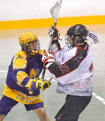 Delta Islanders muscled their way to a pair of wins over the Coquitlam Adanacs to repeat as West Coast Junior Lacrosse League champions. The Islanders have little time to savour the feat with the provincial championships slated to start today in Burnaby. Delta earned silver a year ago.