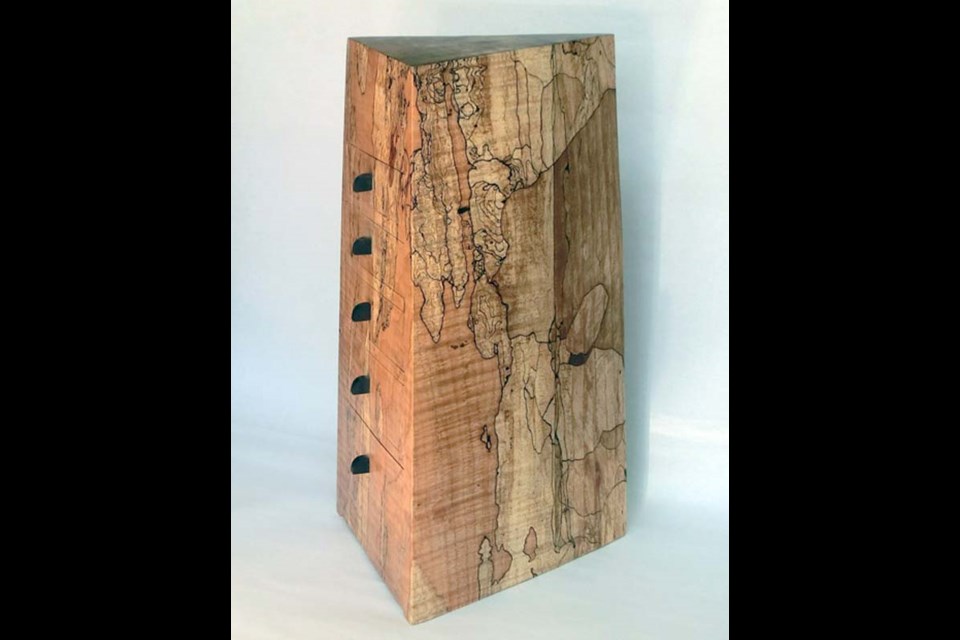 New art: Woodwork by Neno Catania is part of the Circle Craft 40 Years and Beyond exhibition.