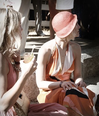 Fancy attire, including wild hats and creative fascinators were the name of the game during Saturday's 5th annual Deighton Cup action.