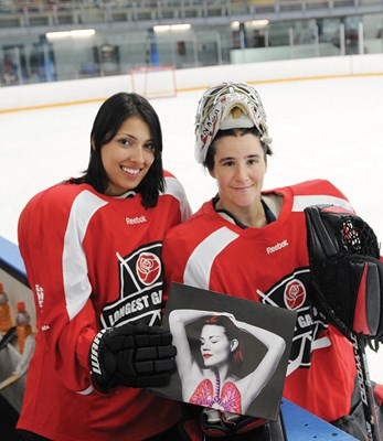 Two years ago, 40 hardcore Lower Mainland women set out to break a Guinness World Record for playing the longest continuous hockey game as part of a fundraising drive to find a cure for cystic fibrosis. Lacebite, a documentary screening at 7 p.m. Aug. 17 at the SFU Goldcorp Centre for the Arts as part of the Vancouver Queer Film Festival, gives a behind-the-scenes look into the epic overtime game. Tickets are $12-8. See queerfilmfestival.ca for more.