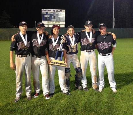 Burnaby boys help Twins to first ball title
