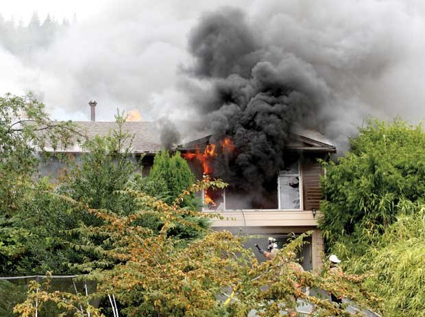 Sudden flashover fire guts WV home