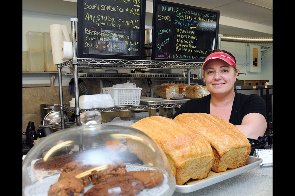 Enza Ungarini is the lead chef at Mama’s Italian Café, a North Vancouver diner she co-owns with her husband Giancarlo. Photograph Cindy Goodman, North Shore News