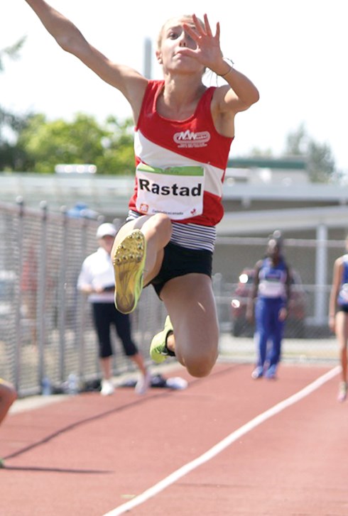 Emma Rastad NorWesters track and field