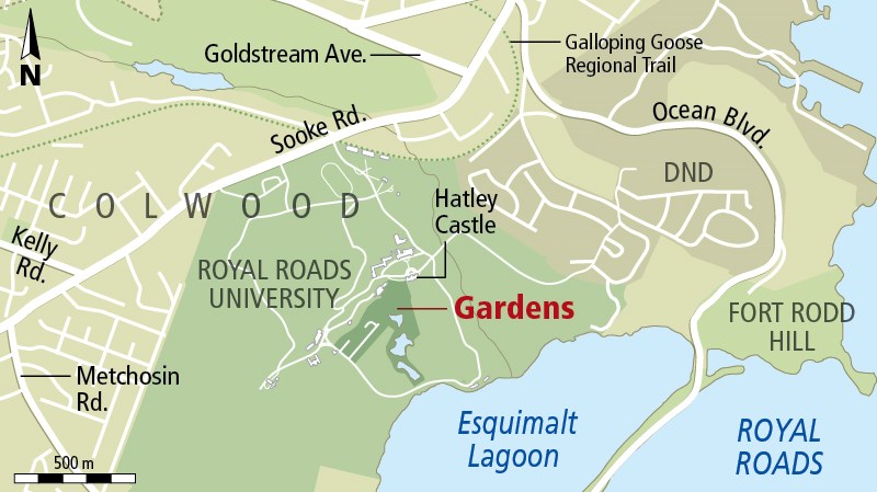 Royal Roads-gardens