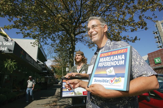 Sensible BC petitioners on Lonsdale