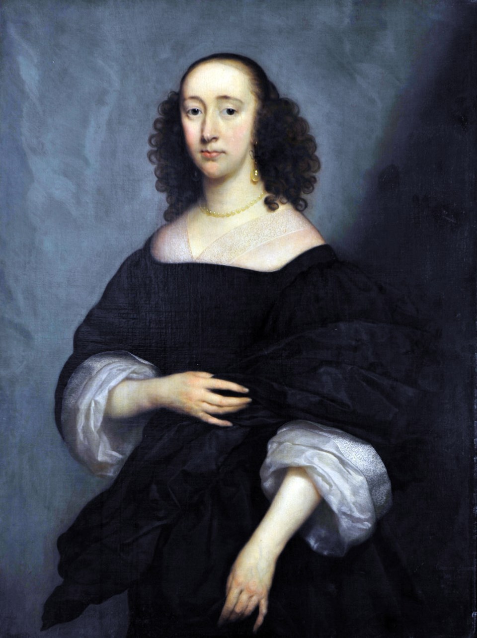 Portrait of a Lady in Black, Burnaby Art Gallery