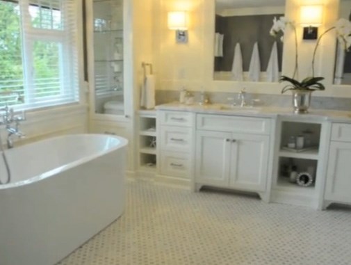 Master bathroom