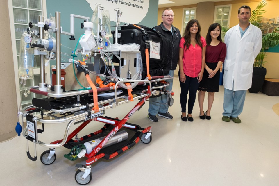 Extracorporeal life support, Royal Columbian Hospital