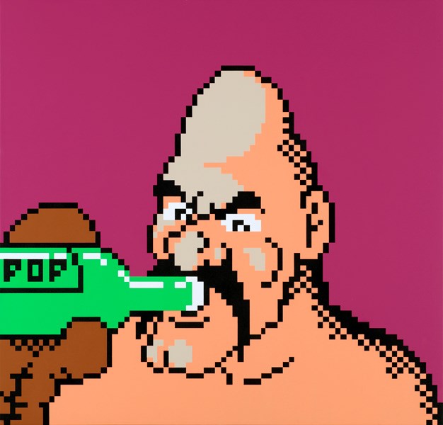 Vancouver artist Michael Edward Miller follows up his Nintendo Generation exhibit with Punch Out, a new series of spray painted works inspired by early video game imagery and iconography. The pop-up exhibit takes place Sept. 21, 4 to 7 p.m. at East Van Studios (870 East Cordova) and features a ’90s living room installation “where viewers can immerse themselves in the classic games just like the artist did back in the ’90s on Mom’s old couch set.”