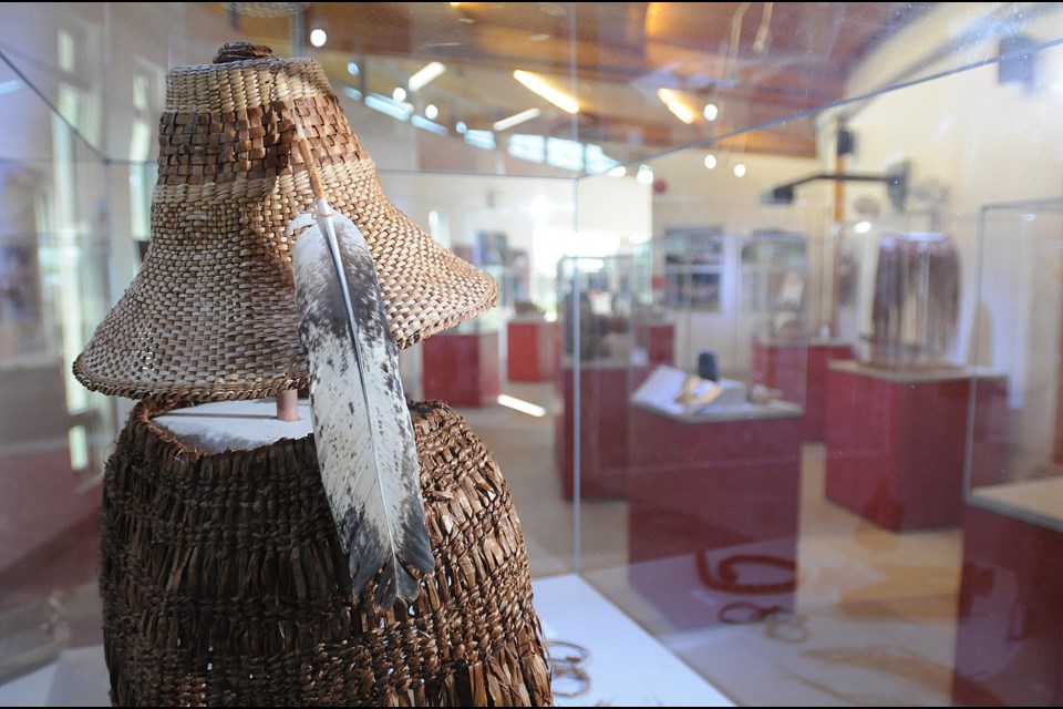 The first exhibit in the gallery, which runs now through February 2014, is called Baskets for Barter and features cedar artifacts, including contemporary works to artifacts more than 1,000-years old. Photo: Dan Toulgoet