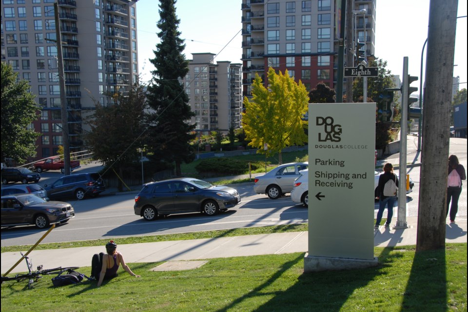 Enrolment boom: Douglas College is teeming with students. As a result, the college is considering possible expanding its New Westminster campus.