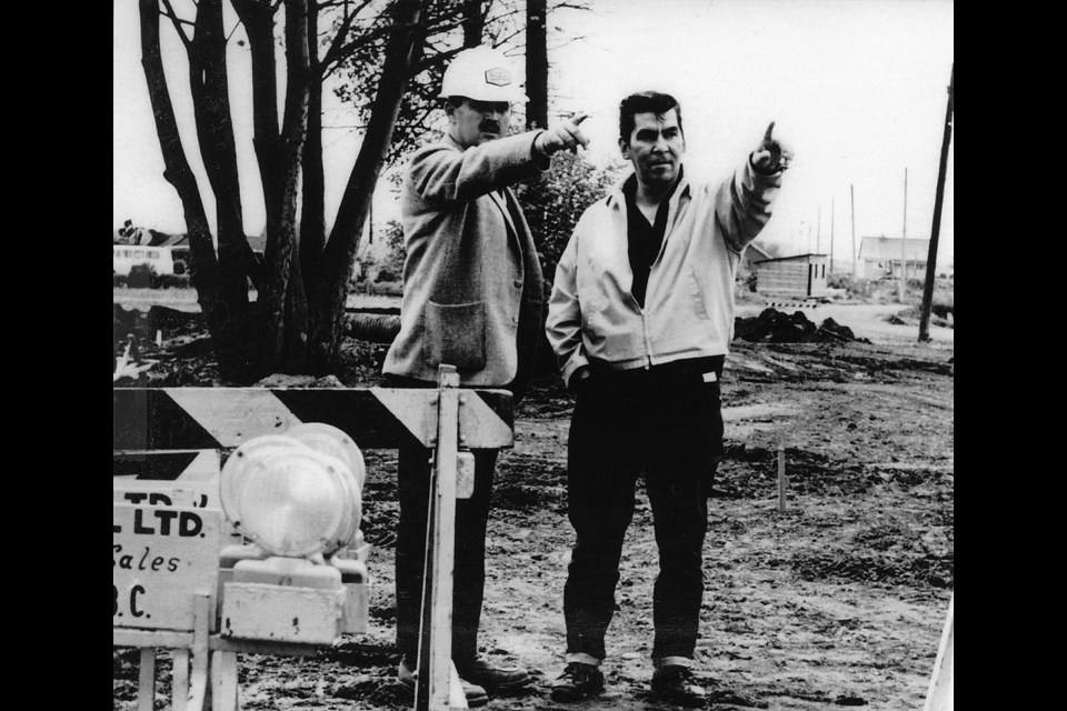 Willard Sparrow was former chief of the Musqueam Indian Band. He is pictured here in 1967 during development on the band's main reserve. Photo: Courtesy the Musqueam Band