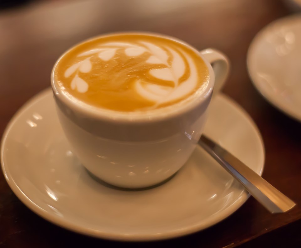Barista file shot
