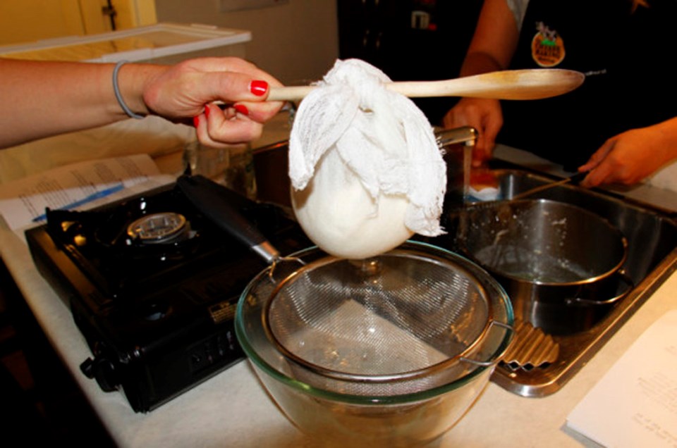 Ricotta, cheese making