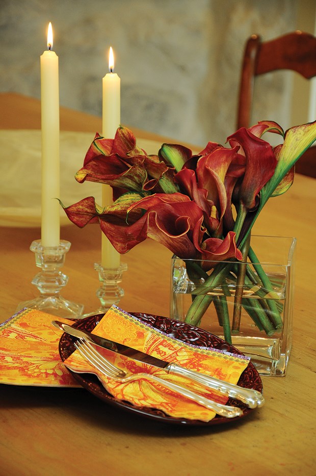 calla lilies