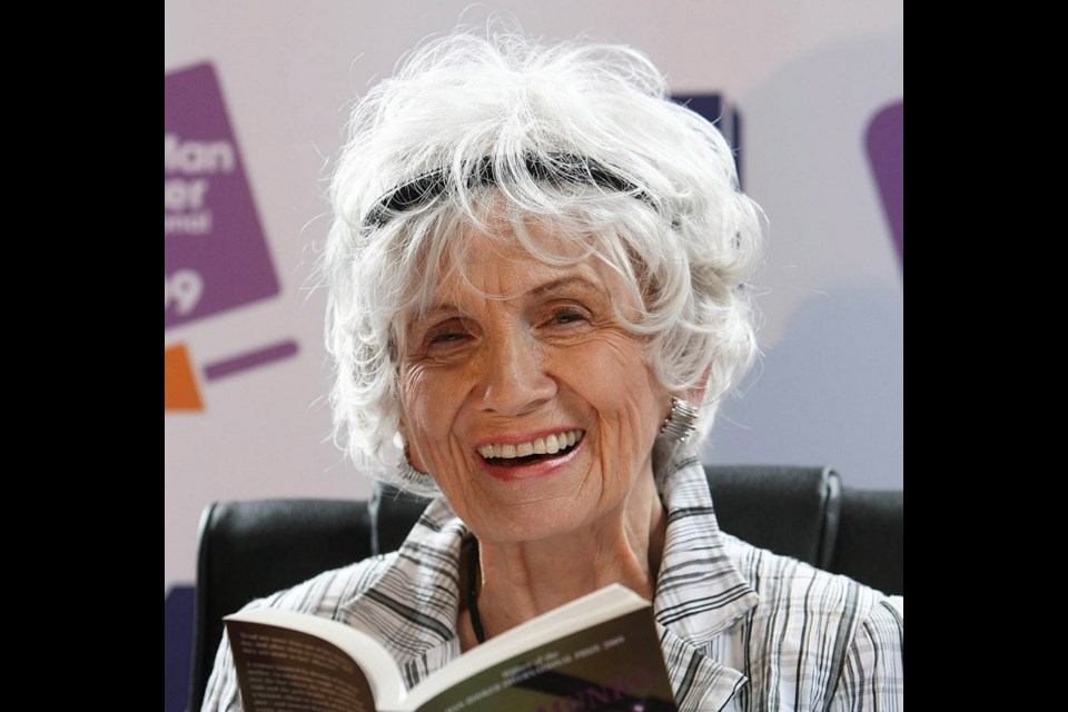 Alice Munro, seen here at a 2009 press conference at Trinity College in Dublin, Ireland, has won the 2013 Nobel Prize in literature.