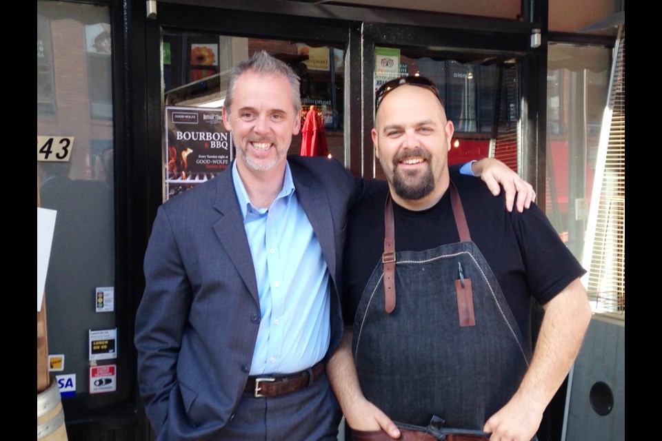 Longtime industry professionals Richard Goodine (l) and Josh Wolfe have opened Good-Wolfe.