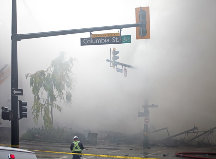 Columbia Street fire