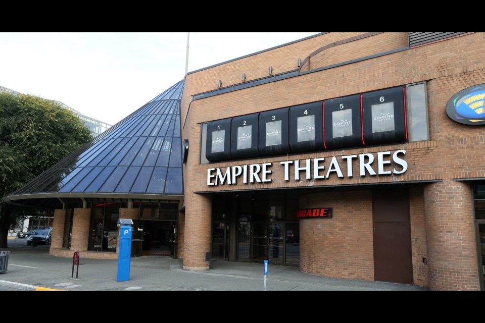 Theatre at the corner of Yates and Blanshard streets was built in 1981.