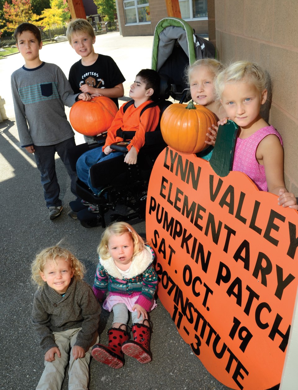 Lynn Valley pumpkin patch