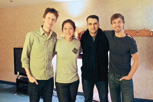 Anna Toth spent a week recording with Sum 41's Cone, producer Darcy Ataman and Kevin Dietz.