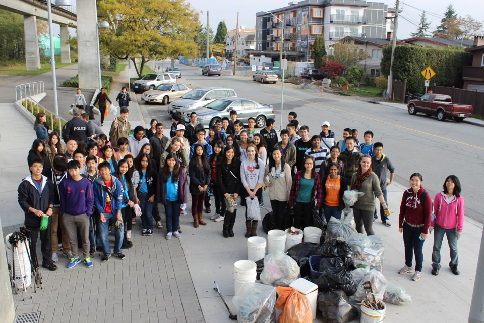 Royal Oak SkyTrain cleanup