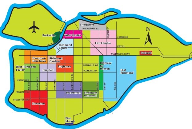 Map of Richmond