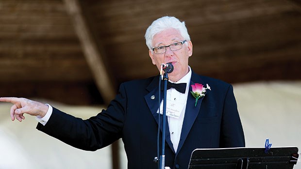 Curt Jantzen (pictured) and Margaret Behenna will begin winding down their work at local elementary schools but will keep conducting the Delta Music Makers ‘forever.’