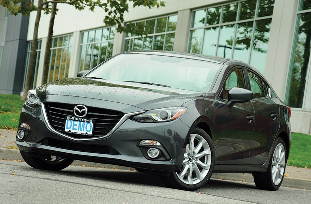 The Mazda3 slipped a bit in sales a few years back when they went with a grin on the grille but the stylishly redesigned 2-14 model is going to let the driver do all the smiling. It is available at Morrey Mazda in the Northshore Auto Mall.