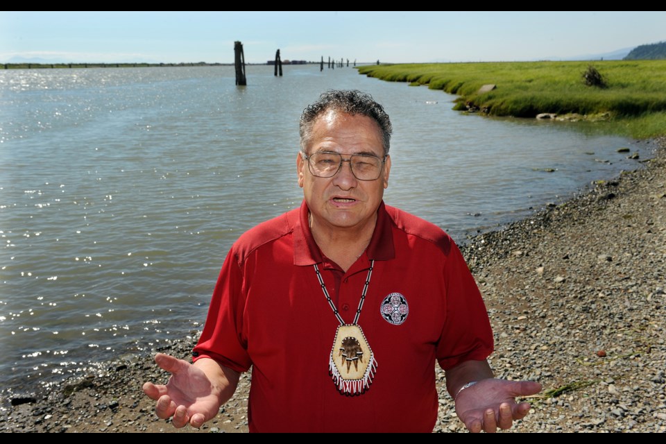 Ernie Campbell, the former chief of the Musqueam Indian Band, died Saturday after being admitted to hospital Friday. File photo Steve Bosch/PNG