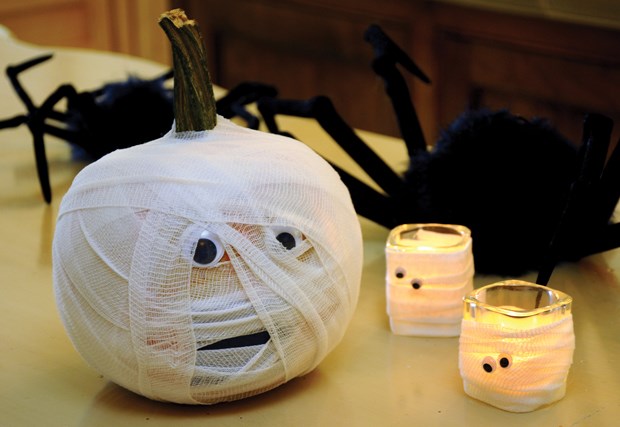 mummy pumpkin