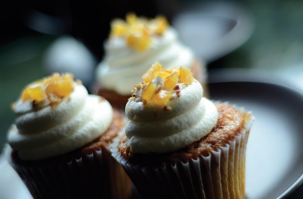 Pumpkin cupcakes