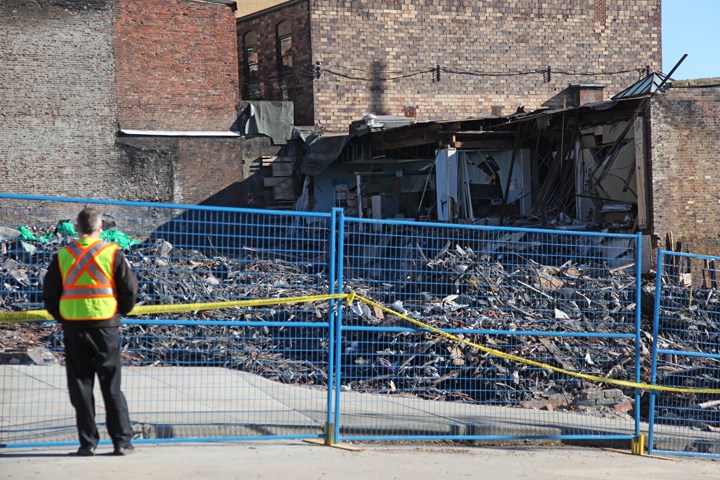 Columbia Street fire