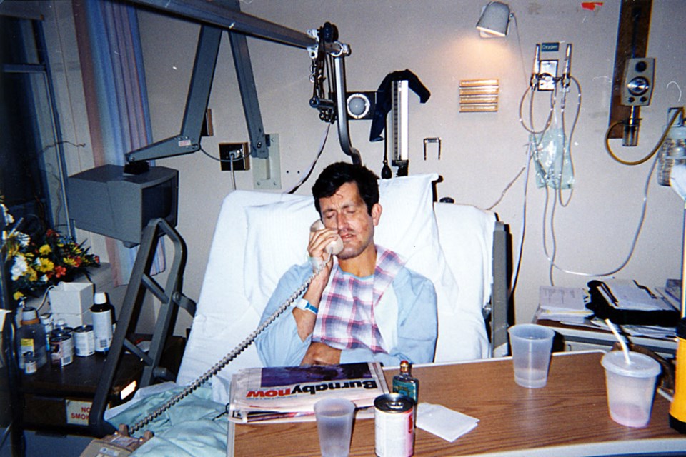 In 1997, former Burnaby MP Svend Robinson took an 18-metre fall off a cliff while hiking on Galiano Island and was nearly left for dead. He spent two weeks in hospital, recovering from a shattered jaw.