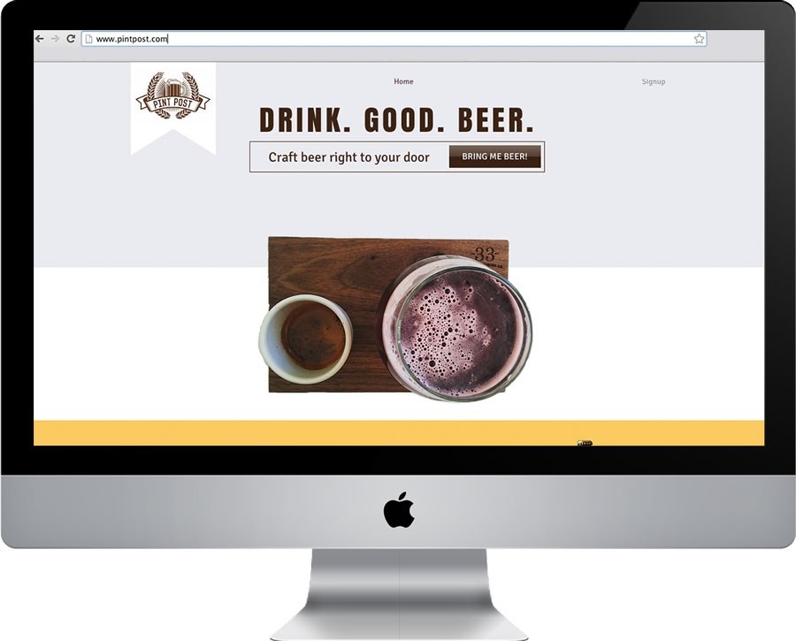 Pinpost website