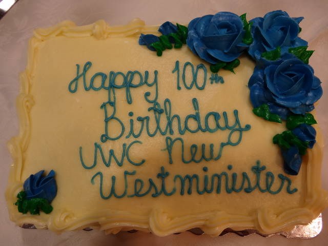 Let them eat cake: Cake was on the menu when the University Women's Club of New Westminster celebrated its 100th anniversary on Oct. 20 at the New Westminster Public Library.