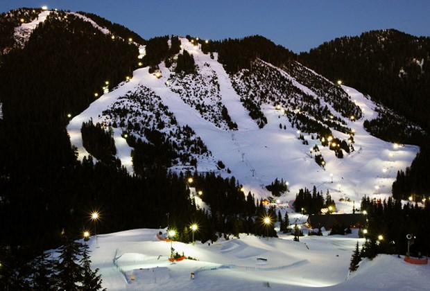 Ski hills