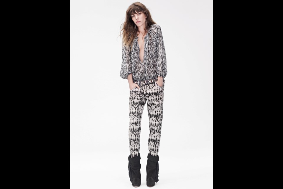 A look from the Isabel Marant for H&M collection. Photo by: H&M