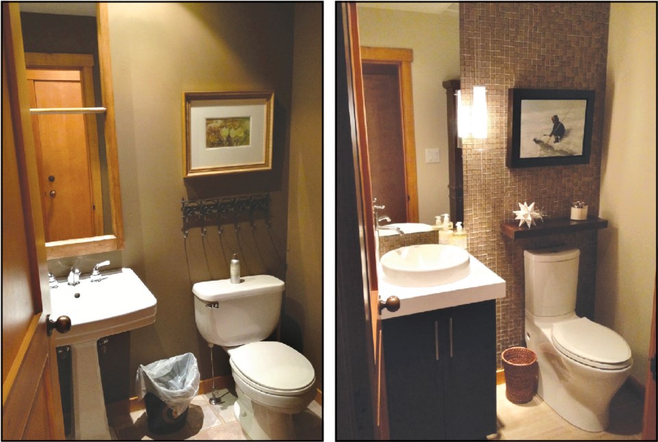 whister bathroom reno