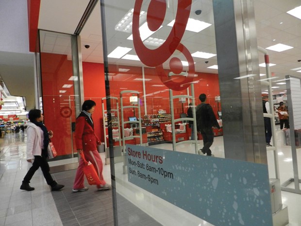 Target-mall entrance