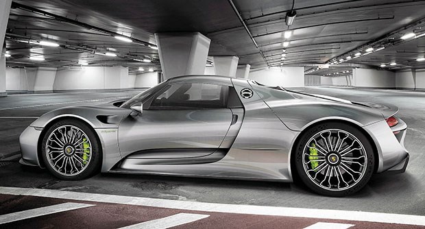 The Porsche 918 Spyder, which can reach a top speed of 340 km/h, comes with a whopping price tag of $845,000. The German automaker is only making 918 of them over the next 18 months.
