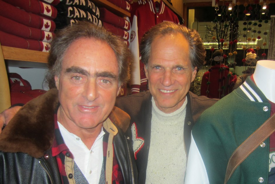 fred6.jpg Previous Next Roots co-founders Don Green (right) and Michael Budman celebrated the 40th anniversary of their Canadian lifestyle and clothing brand.