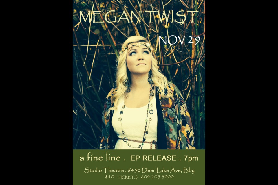 New album: Singer-songwriter Megan Twist is holding an EP release show on Nov. 29.