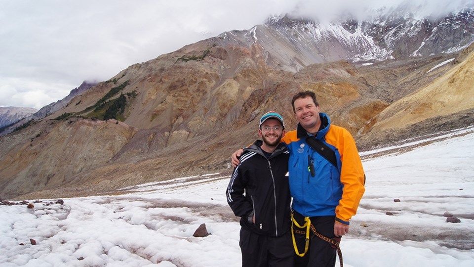 Mason Pitchel on the Job Glacier