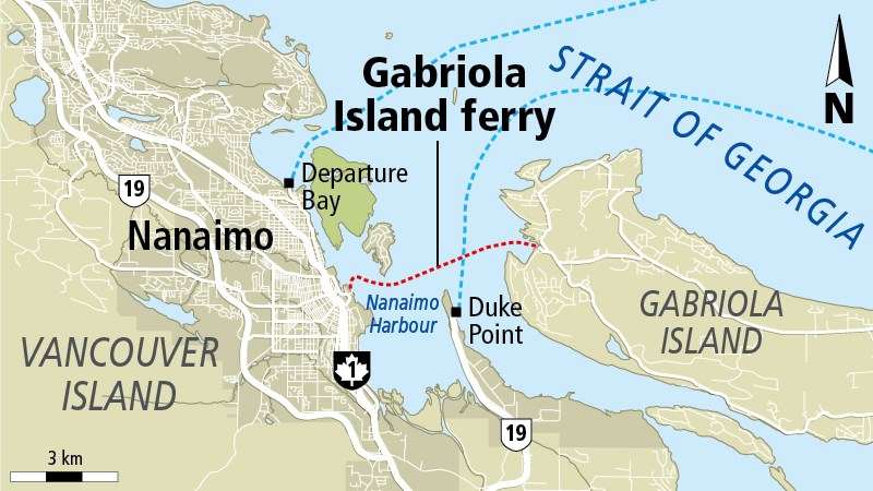 Gabriola Island ferry.