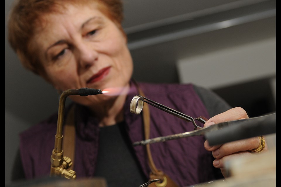 Jeweller Dominique Bréchault will receive a Mayor's Arts Award for Craft and Design Friday night (Nov. 22).